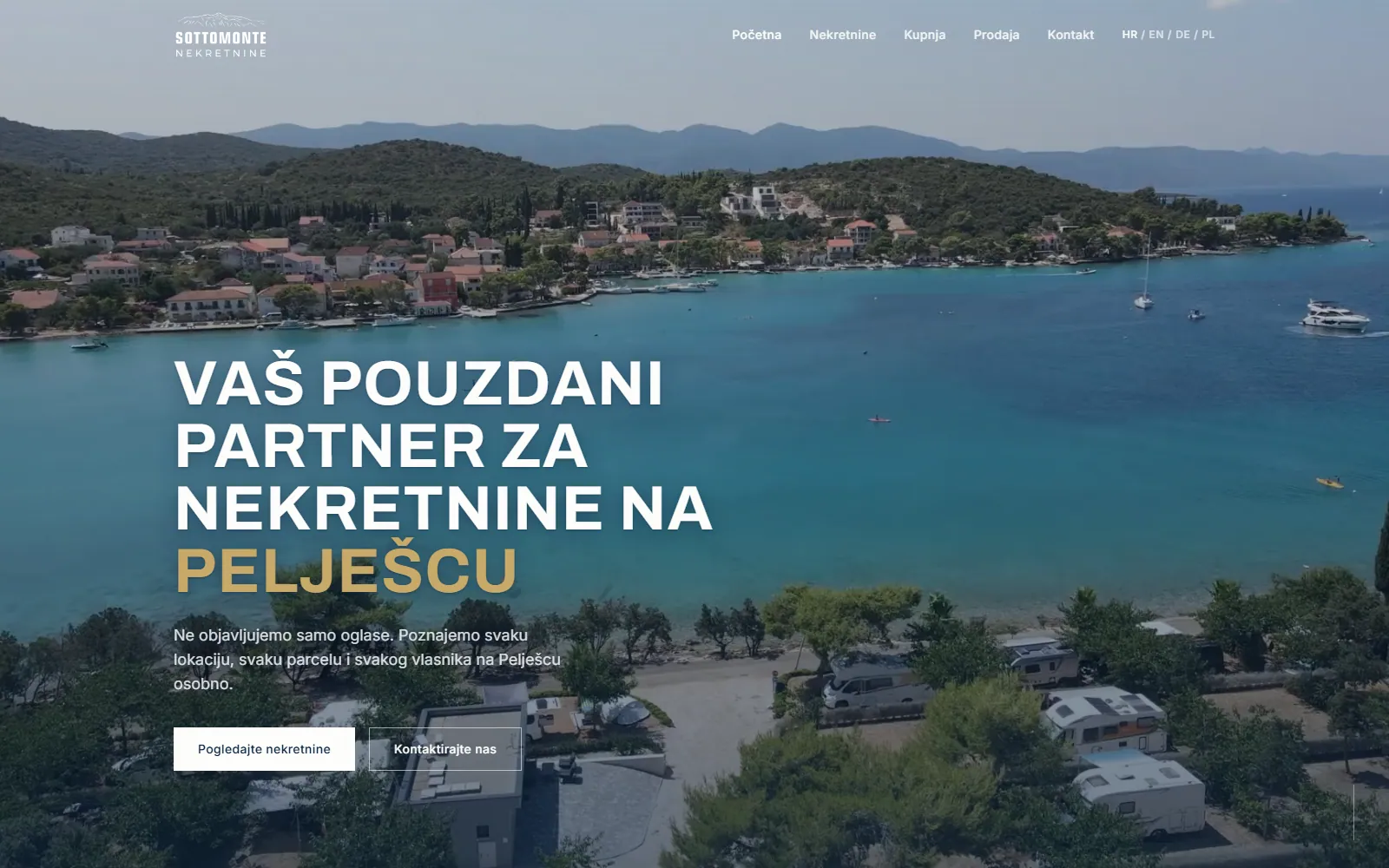 Sottomonte, Web stranica za nekretnine